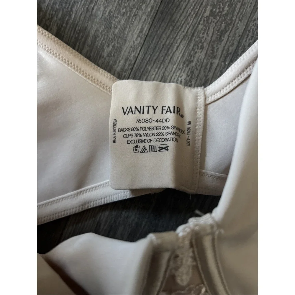 Vanity‎ Fair Beauty Back Smoothing Full Figure Minimizer Bra 76080 - 44DD NwT's